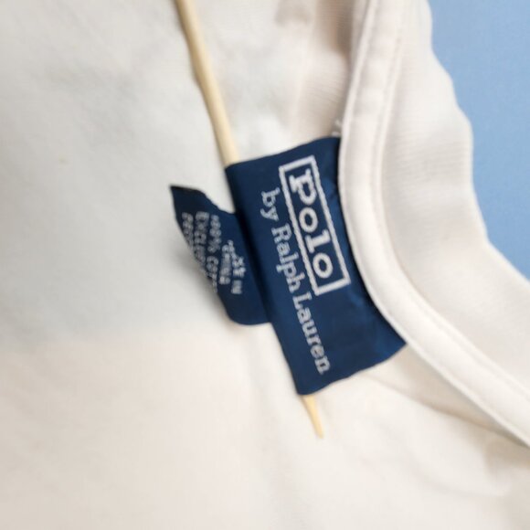 Polo Ralph Lauren V-Neck Tee White Men’s XL - Picture 3 of 8